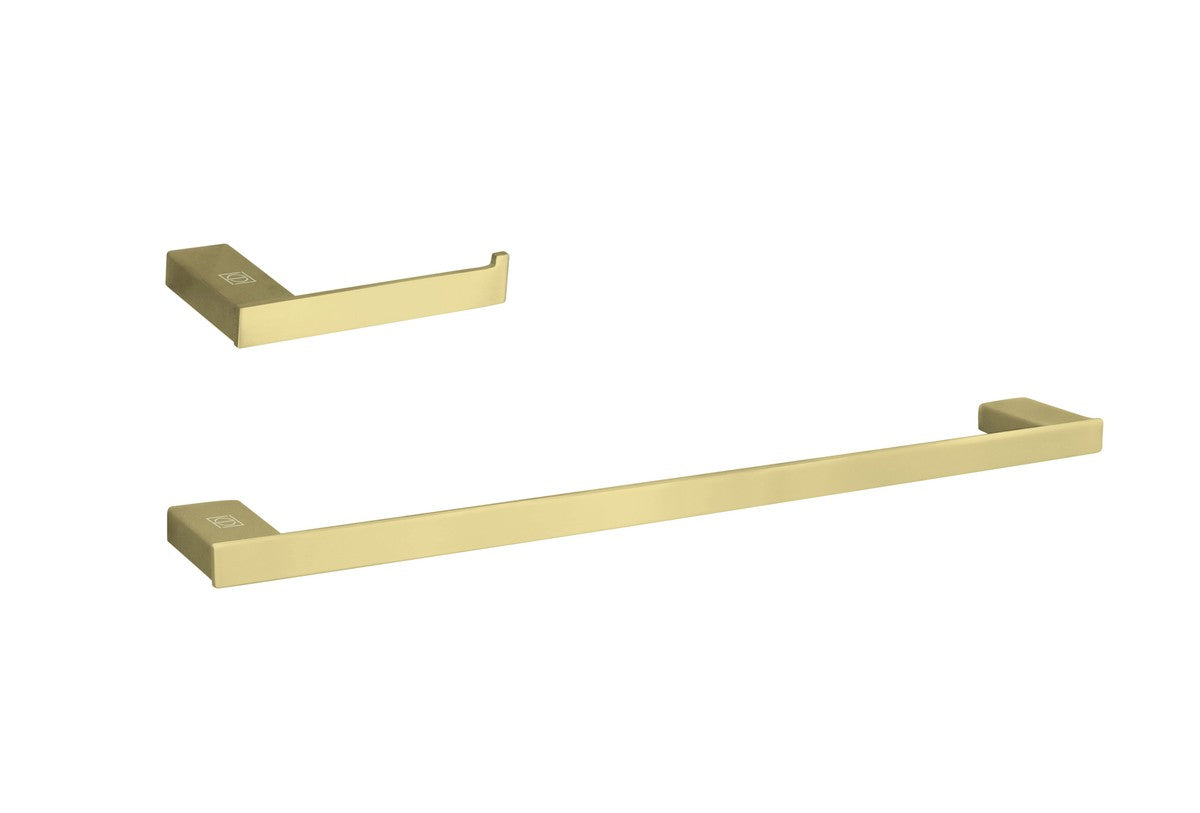 Elegant Lighting - HWB-13S2BGD - 2-Piece Bathroom Hardware Set - Sofia - Brushed Gold