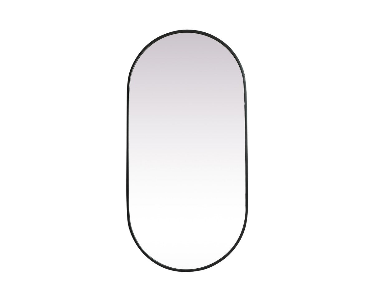 Elegant Lighting - MR2A2448BLK - Mirror - Asha - Black