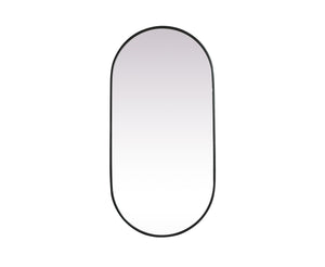 Elegant Lighting - MR2A2448BLK - Mirror - Asha - Black