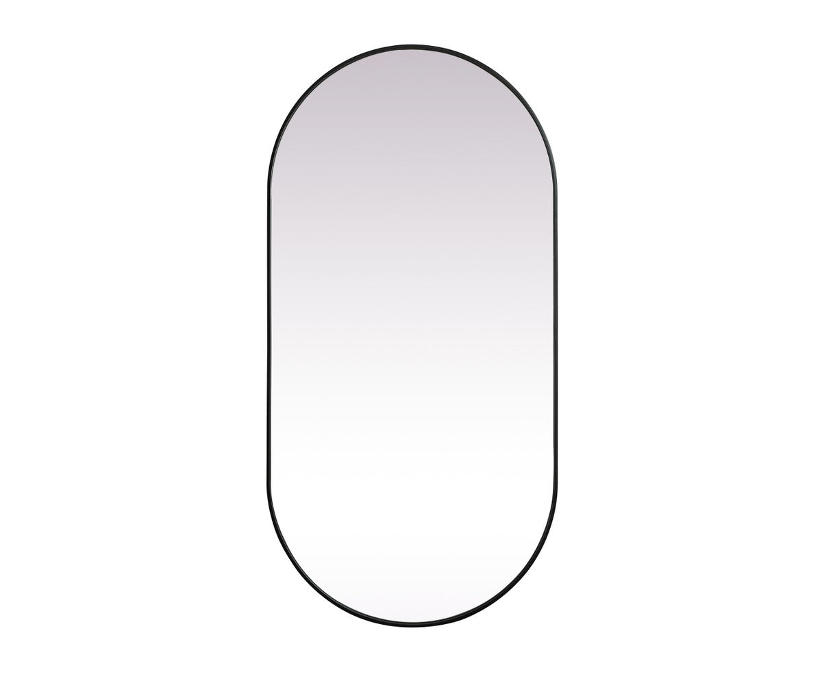 Elegant Lighting - MR2A3672BLK - Mirror - Asha - Black