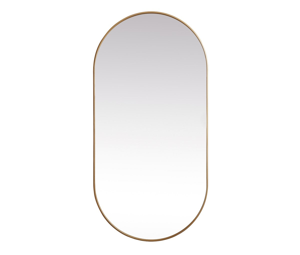 Elegant Lighting - MR2A3672BRS - Mirror - Asha - Brass