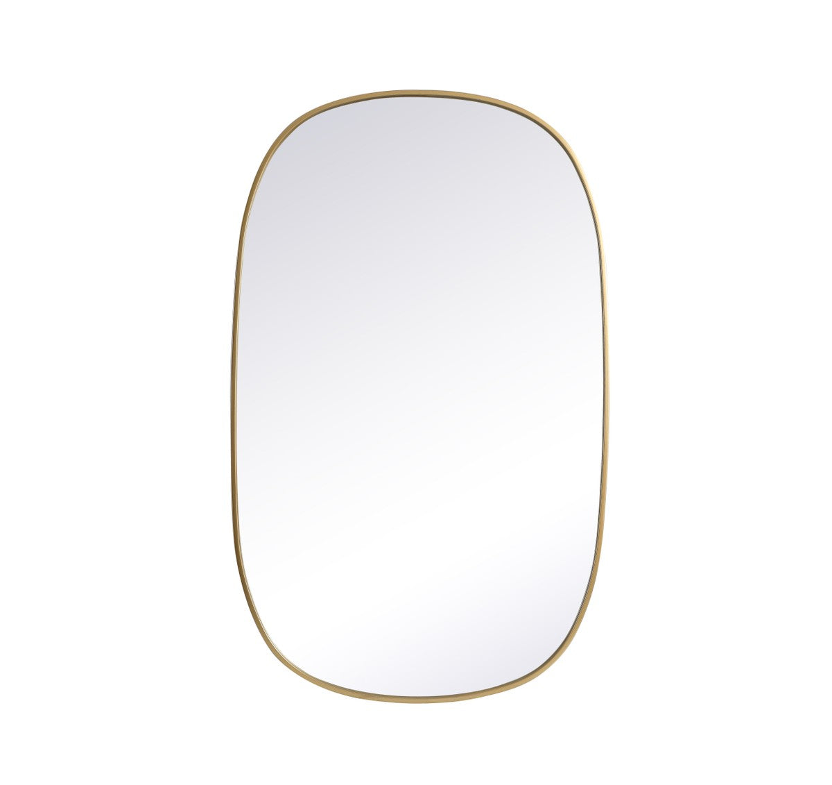 Elegant Lighting - MR2B3048BRS - Mirror - Brynn - Brass