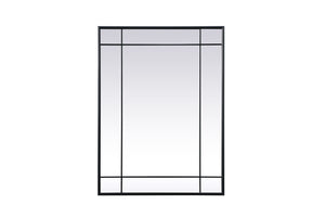 Elegant Lighting - MR3A3040BLK - Mirror - Viola - Black