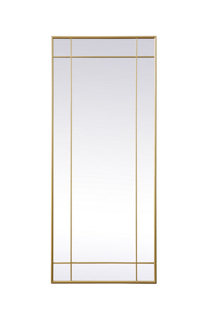 Elegant Lighting - MR3FL3070BRA - Mirror - Viola - Brass