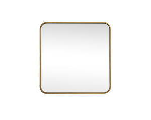 Elegant Lighting - MR802424BR - Mirror - Evermore - Brass