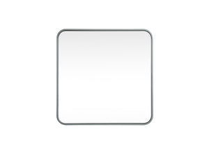 Elegant Lighting - MR802424S - Mirror - Evermore - Silver