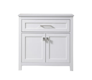 Elegant Lighting - SC013030WH - Bathroom Storage Freestanding Cabinet - Adian - White