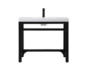 Elegant Lighting - VF14536BK - Bathroom Vanity - Raya - Black
