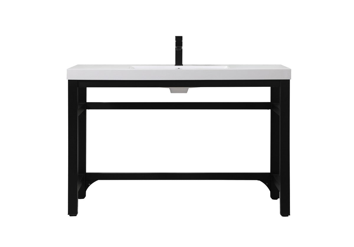 Elegant Lighting - VF14548BK - Bathroom Vanity - Raya - Black