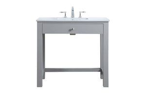 Elegant Lighting - VF14836GR - Bathroom Vanity - Hudson - Grey