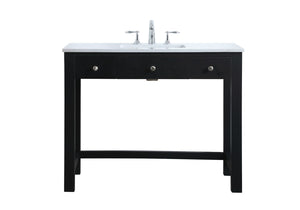 Elegant Lighting - VF14842MBK - Bathroom Vanity - Hudson - Black