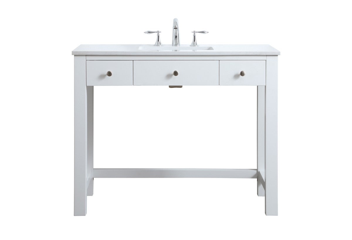 Elegant Lighting - VF14842WH - Bathroom Vanity - Hudson - White