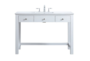Elegant Lighting - VF14848WH - Bathroom Vanity - Hudson - White