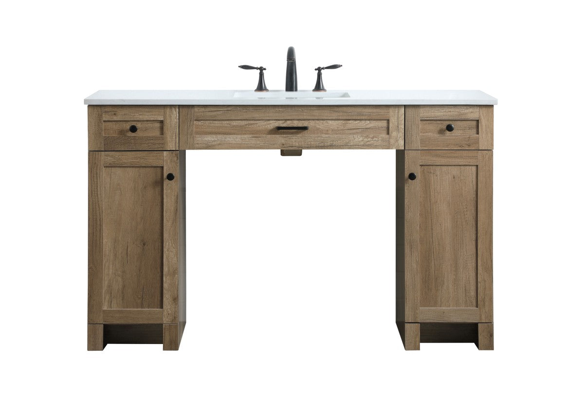 Elegant Lighting - VF14954NT - Bathroom Vanity - Cooper - Natural Oak