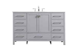 Elegant Lighting - VF18854GR - SIngle Bathroom Vanity - Irene - Grey