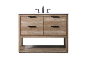 Elegant Lighting - VF19242NT - SIngle Bathroom Vanity - Larkin - Natural Oak