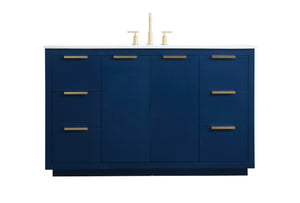 Elegant Lighting - VF19454BL - SIngle Bathroom Vanity - Blake - Blue