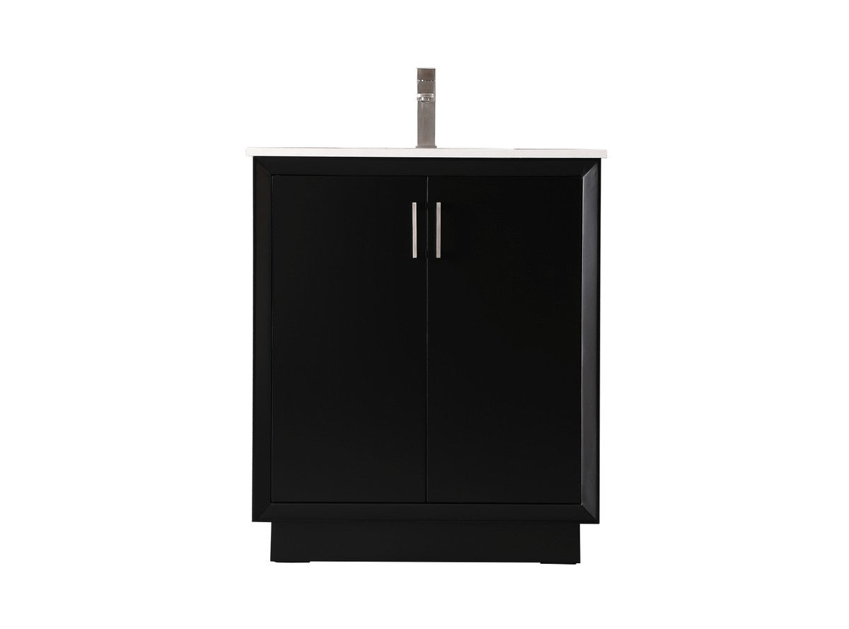 Elegant Lighting - VF19630BK - SIngle Bathroom Vanity - Hayes - Black