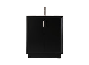 Elegant Lighting - VF19630BK - SIngle Bathroom Vanity - Hayes - Black