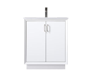 Elegant Lighting - VF19630WH - SIngle Bathroom Vanity - Hayes - White