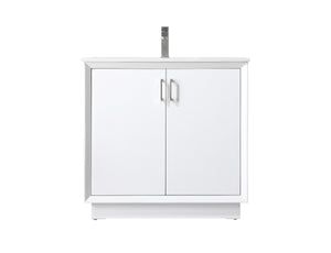 Elegant Lighting - VF19636WH - SIngle Bathroom Vanity - Hayes - White