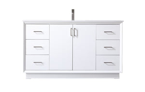 Elegant Lighting - VF19660WH - SIngle Bathroom Vanity - Hayes - White