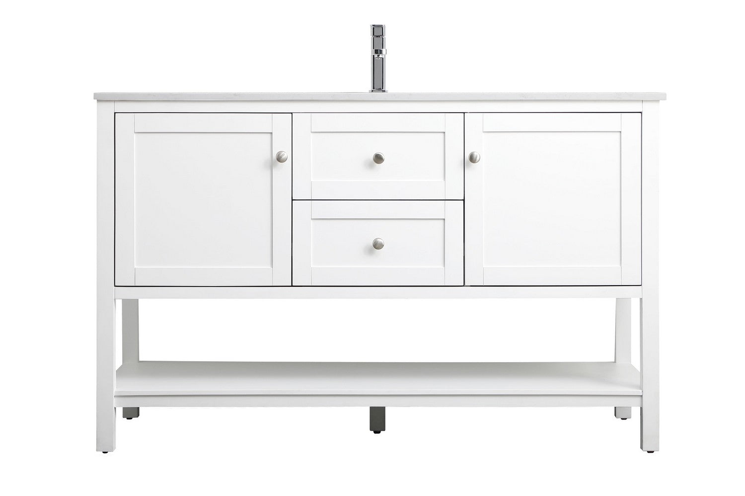 Elegant Lighting - VF22254WH - SIngle Bathroom Vanity - Heath - White