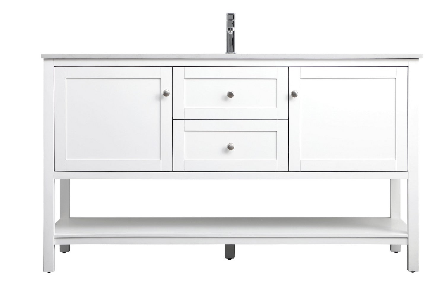 Elegant Lighting - VF22260WH - SIngle Bathroom Vanity - Heath - White