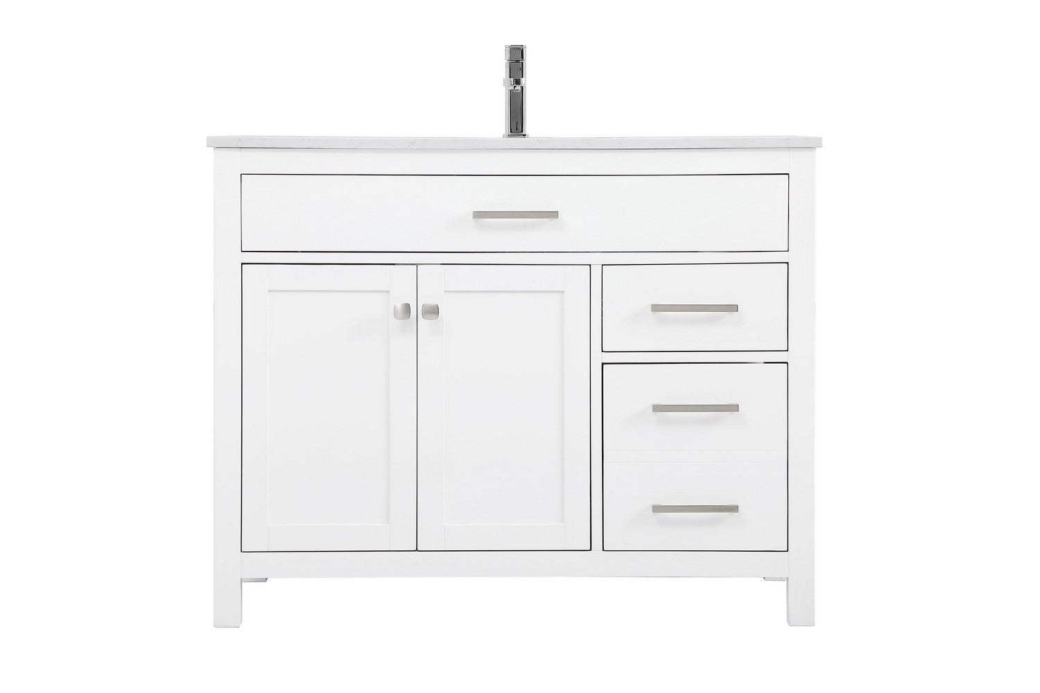 Elegant Lighting - VF23342WH - SIngle Bathroom Vanity - Lewis - White