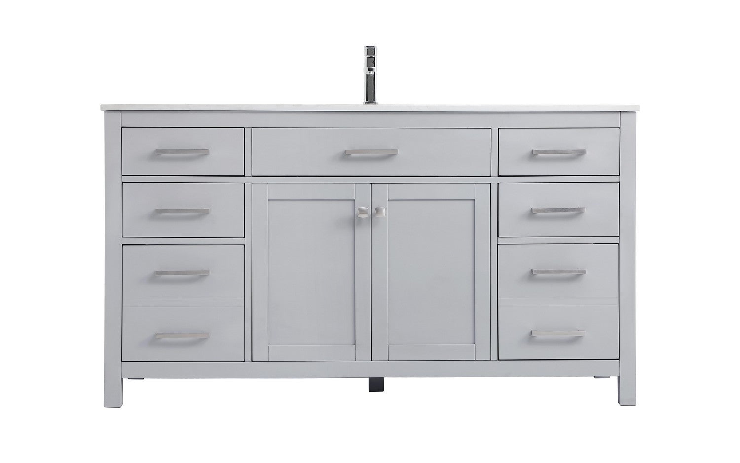 Elegant Lighting - VF23360GR - SIngle Bathroom Vanity - Lewis - Grey