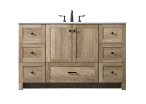 Elegant Lighting - VF2854NT - SIngle Bathroom Vanity - Soma - Natural Oak