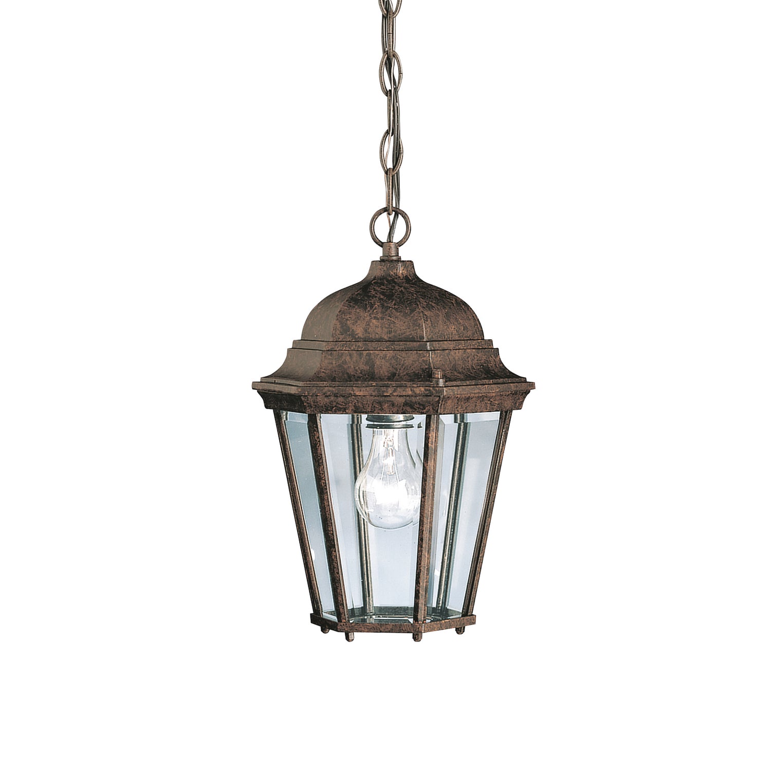 Kichler - 9805TZ - One Light Outdoor Pendant - Madison - Tannery Bronze