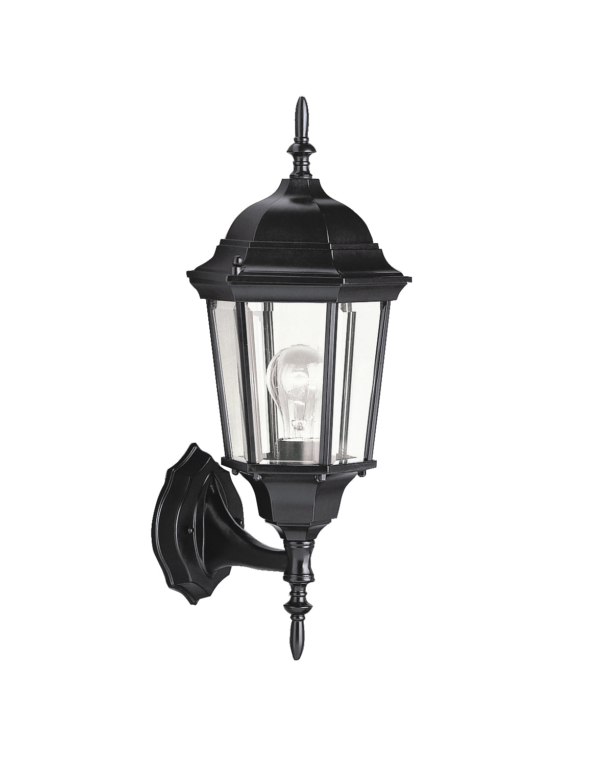 Kichler - 9654BK - One Light Outdoor Wall Mount - Madison - Black