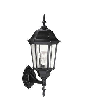 Kichler - 9654BK - One Light Outdoor Wall Mount - Madison - Black