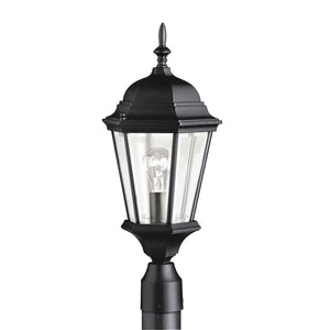 Kichler - 9956BK - One Light Outdoor Post Mount - Madison - Black