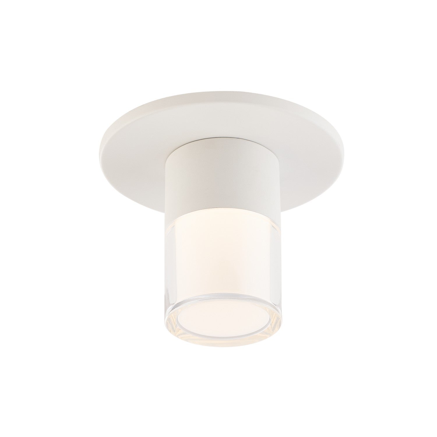 W.A.C. Lighting - FM-240203-CS-WT - LED Flush Mount - Twist-N-Lite - White