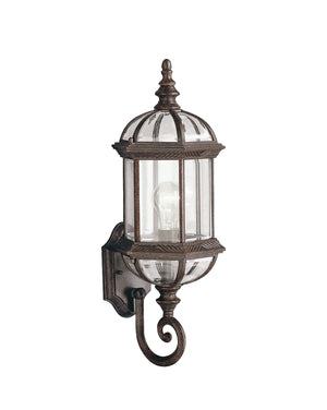 Kichler - 9736TZ - One Light Outdoor Wall Mount - Barrie - Tannery Bronze