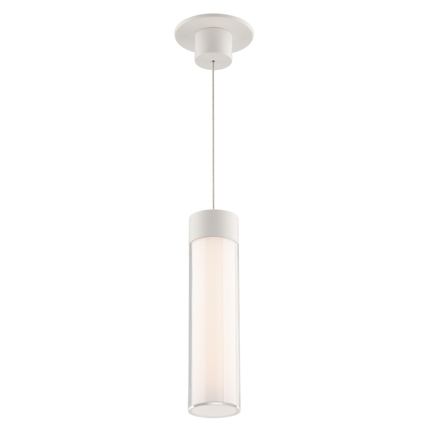 W.A.C. Lighting - PD-240212-CS-WT - LED Pendant - Twist-N-Lite - White