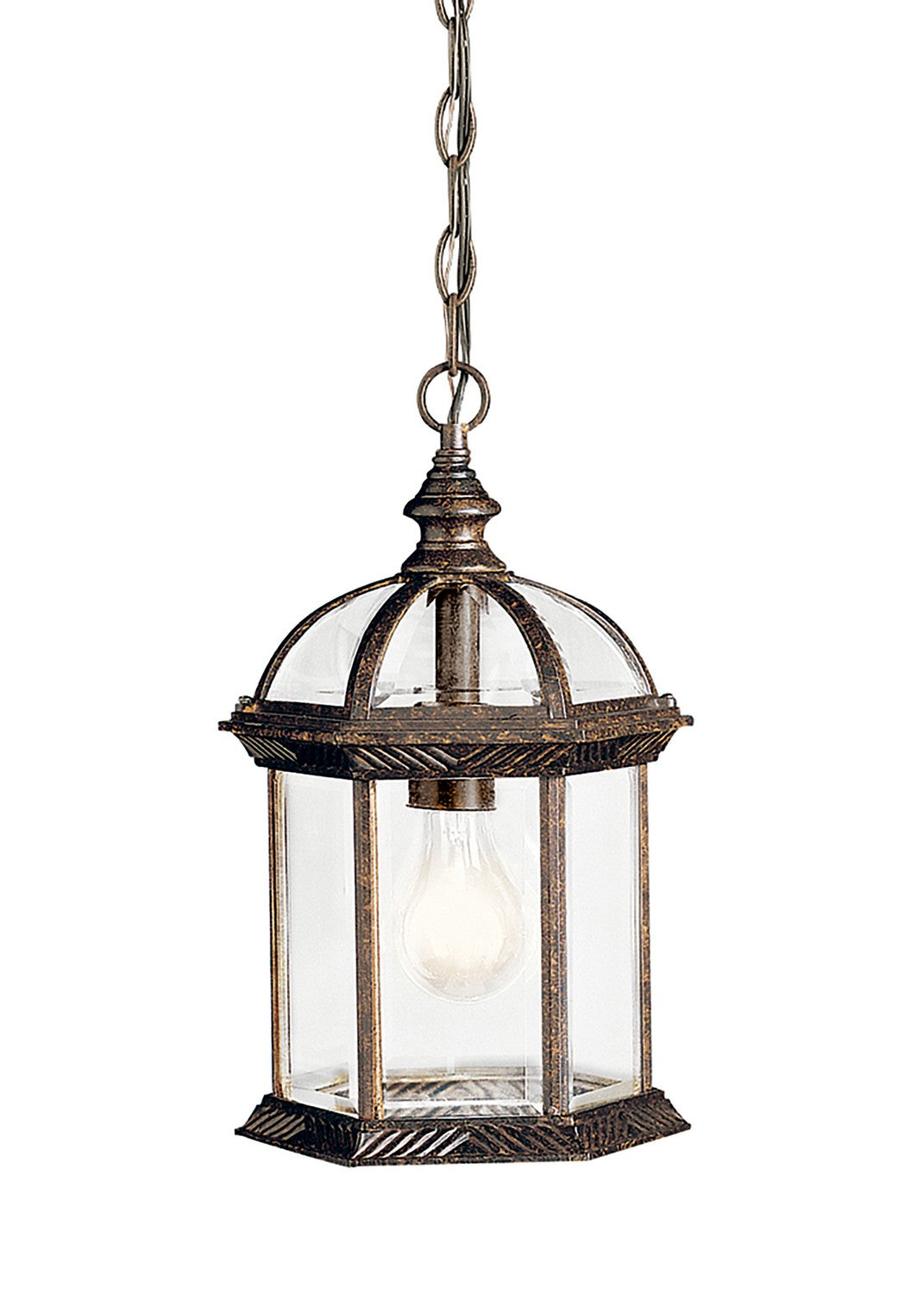 Kichler - 9835TZ - One Light Outdoor Pendant - Barrie - Tannery Bronze