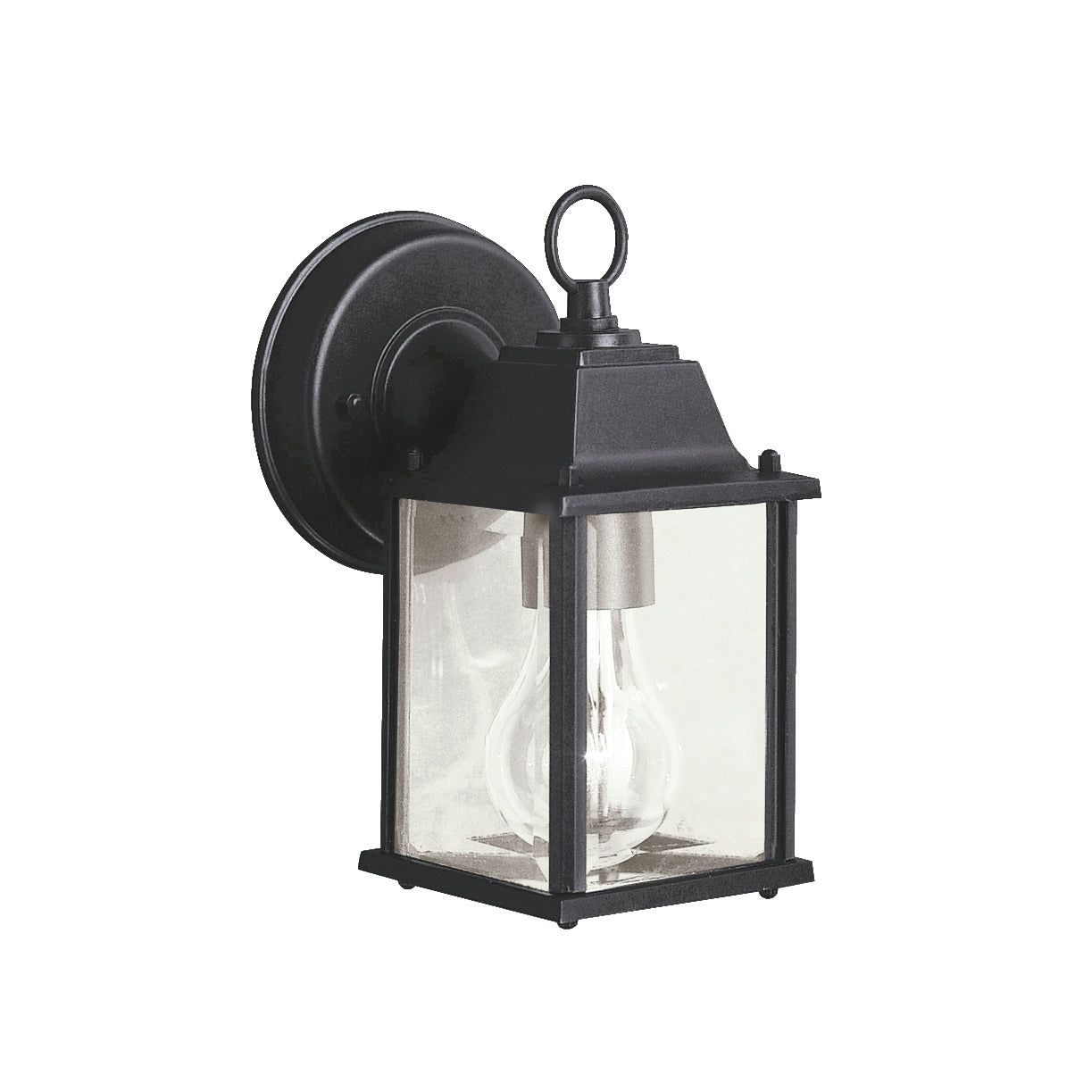 Kichler - 9794BK - One Light Outdoor Wall Mount - Barrie - Black