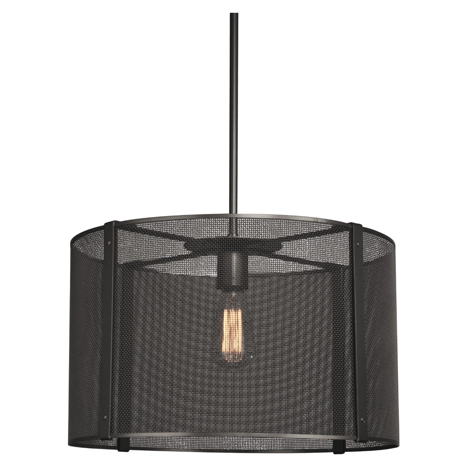 Hammerton Studio - CHB0019-18-MB-0-001-E2 - Pendant - Uptown Mesh - Matte Black