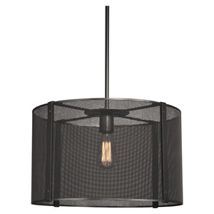 Hammerton Studio - CHB0019-18-MB-0-001-E2 - Pendant - Uptown Mesh - Matte Black