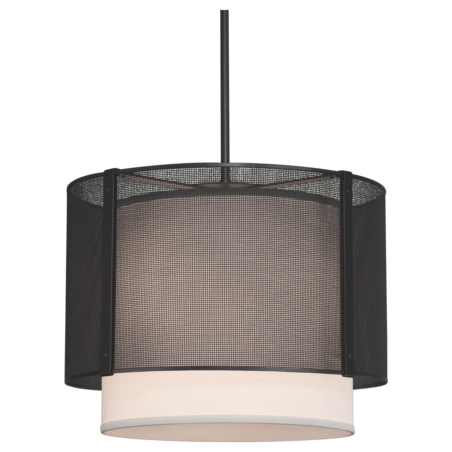 Hammerton Studio - CHB0019-18-MB-SH-001-E2 - Pendant - Uptown Mesh - Matte Black