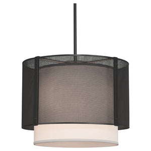 Hammerton Studio - CHB0019-18-MB-SH-001-E2 - Pendant - Uptown Mesh - Matte Black