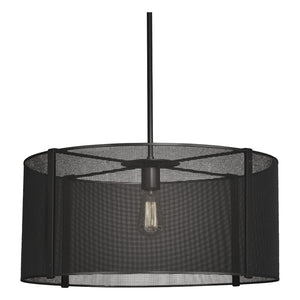 Hammerton Studio - CHB0019-24-MB-0-001-E2 - Pendant - Uptown Mesh - Matte Black