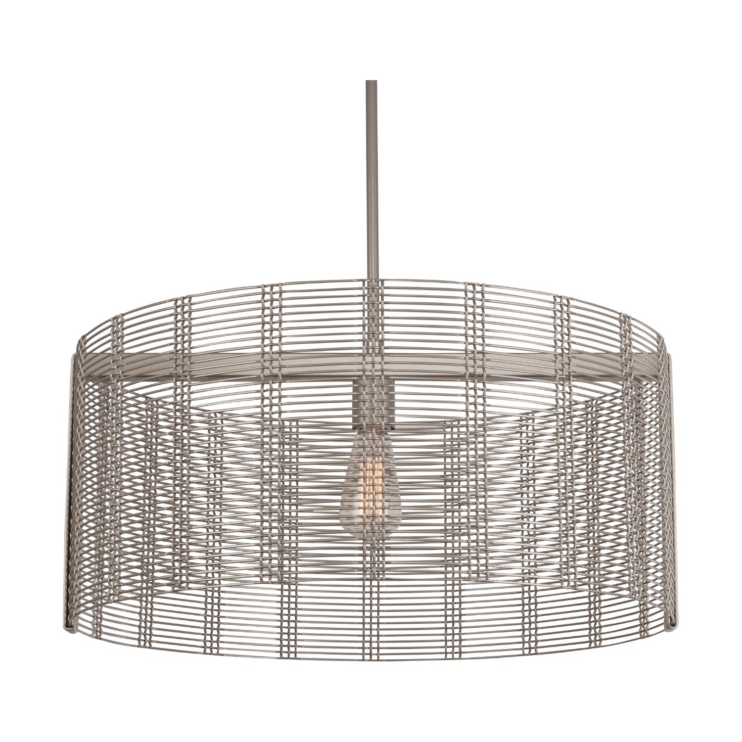 Hammerton Studio - CHB0020-19-BB-0-001-E2 - Pendant - Downtown Mesh - Burnished Bronze