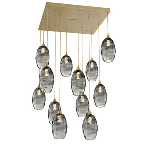 Hammerton Studio - CHB0035-12-GB-OS-C01-E2 - 12 Light Pendant - Ellisse - Gilded Brass