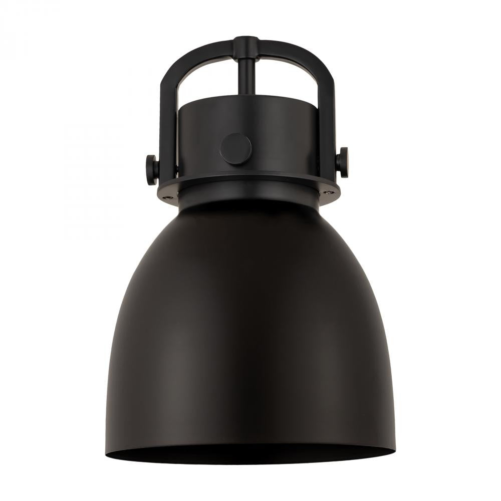 Innovations - M412-8BK - Shade - Downtown Urban - Matte Black