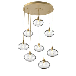 Hammerton Studio - CHB0036-08-GB-OC-C01-E2 - Eight Light Pendant - Coppa - Gilded Brass