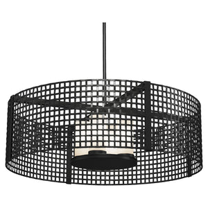 Hammerton Studio - CHB0037-36-MB-F-001-E2 - Pendant - Tweed - Matte Black